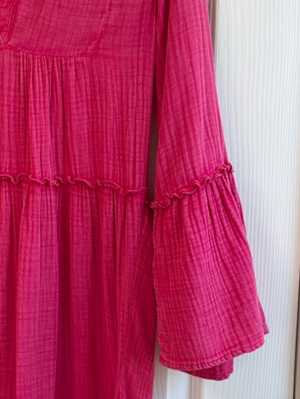 Faherty Dream Cotton Gauze Vida Midi Dress - Picture 3 of 10
